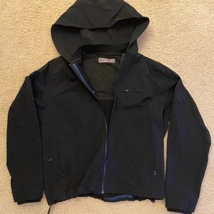 Womens Outdoor Voices Hooded Jacket Black M